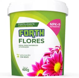 Adubo Fertilizante Forth Flores 400g Completo
