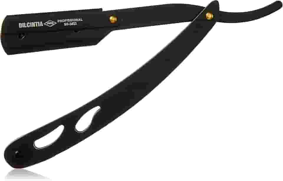 DILCINTIA BEAUTY Navalhete Black Aço Inox 14 Cm