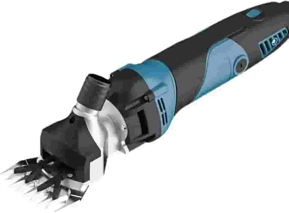 Cortador de lã elétrica, máquina de tosquia de ovelhas, máquina de barbear de ovelhas Cortador de cabelo animal de 6 velocidades que pode ser usado para lã de ovelha e cabra