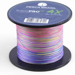 Pesca Brasil Linha de Pesca 500m Multifilamento 0,16 mm, Multi Eclipse Pro 4X NG