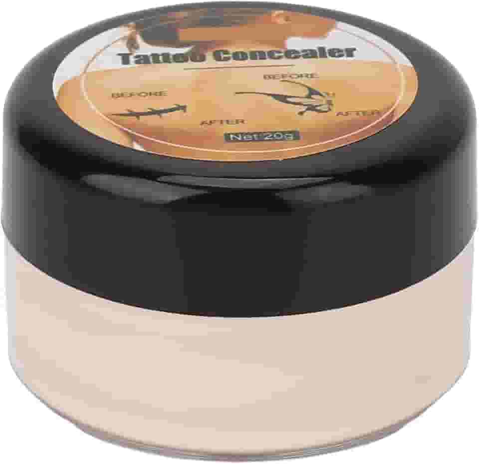 Corretivo de Tatuagem, Maquiagem à Prova D'Água, Marcas de Pele, Sardas, Cicatrizes, Cobertura, Corretivo, Manchas, Manchas de Nascença, Corretivo, Maquiagem, Cobertura, Creme para Homens(Lcor clara)