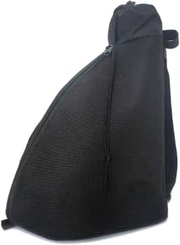 Bolsa de Narguile Tipo Mochila Pequena 35cm Preta Nylon Transporte Guardar
