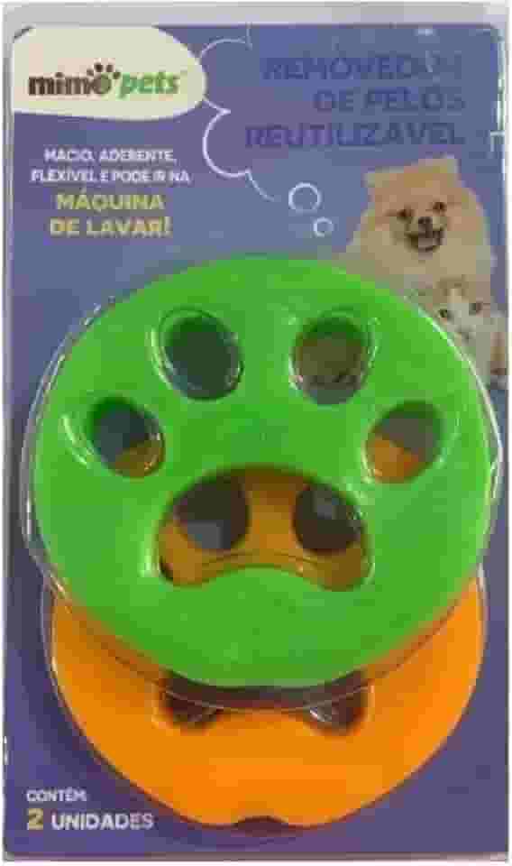 JG REMOVEDORES DE PELOS PET P/MAQUINA DE LAVAR EM POLIPROPILENO CORES SORTIDAS Ø8CM 2PCS - CM36