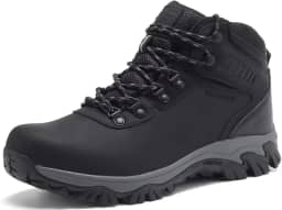 Botas de neve masculinas impermeáveis para caminhada
