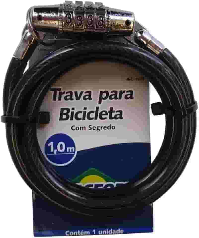 CADEADO TRAVA ANTI-FURTO COM SENHA SEGREDO PARA ESTEPE, MOTO OU BIKE
