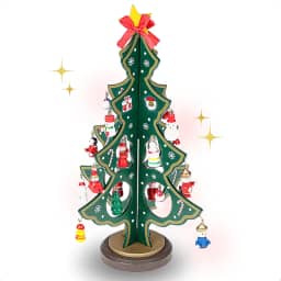 Enfeite Madeira Natalino Mini Arvore De Natal