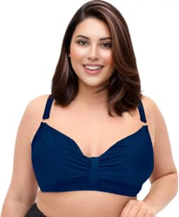 Top Biquíni Sem Bojo Plus Size Reforçado Tamanhos Especiais