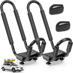 Suportes de Transporte de Caiaque, Suporte de para Caiaque, Suporte de Teto para Carro de Canoa