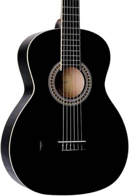 Violao Infantil Giannini 3/4 N6 Bk Nylon Preto