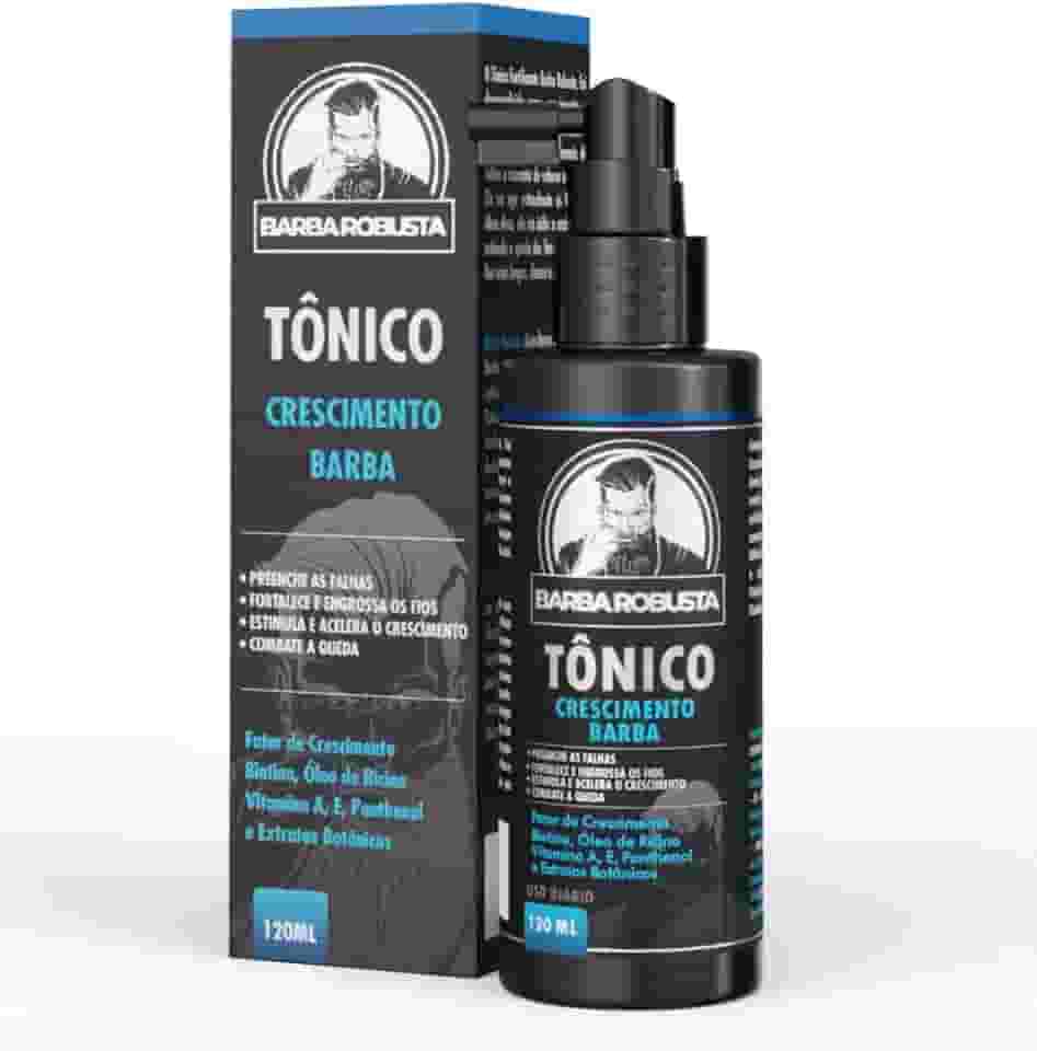 Produto Para Crescer Barba Tônico Crescimento Barba Robusta