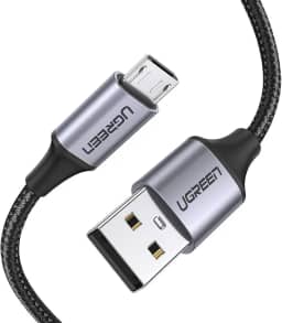 UGreen Cabo De Celular Carga Rápida Turbo Micro USB V8 2m