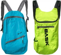 Mochila Dobrável Ultralight 22L – Apenas 80g, Super Compacta, Portátil para Viagem, Academia, Camping, Trilhas e Uso Diário