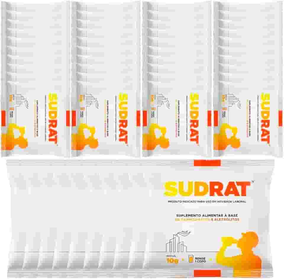 Kit 50x Sudrat Isotonico Repositor Energia Combo 10g Cada - Sudrat (10g, MORANGO)