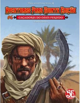 Galápagos, Caçadores do Oásis Perdido – Aventuras para Quinta Edição #6, Livro de RPG