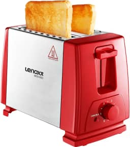 Lenoxx, Torradeira Inox Red, 220v