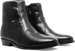 Bota Cano Alto Masculino Social 100% Em Couro Legítimo 210