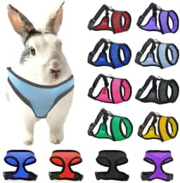 Peitoral Regulável para Coelhos, Ventilado, Múltiplas Cores (Azul Marinho, XS)