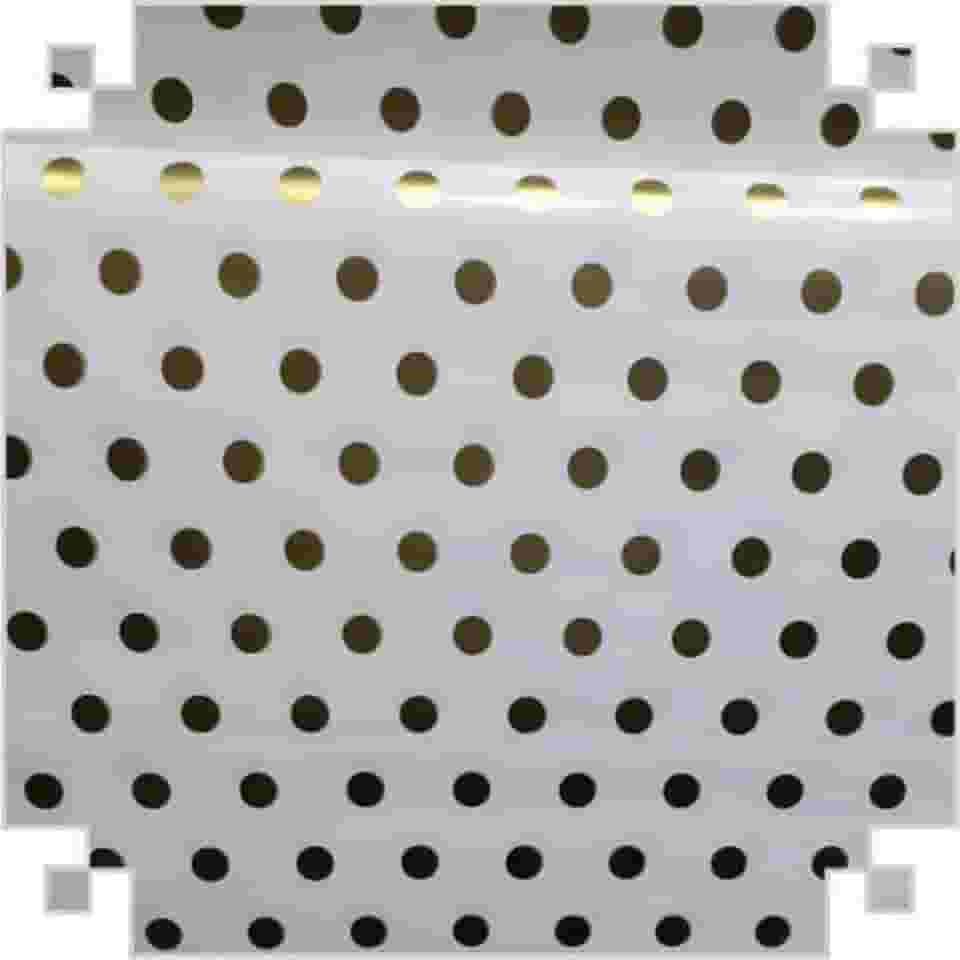 Papel Presente, V.M.P. 204.50.336, Ouro, 40 cm, 1 Bobina com 100 metros