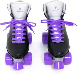 PATINS BEL QUAD - RETRO BASIC PRETO / ROXO TAM 36