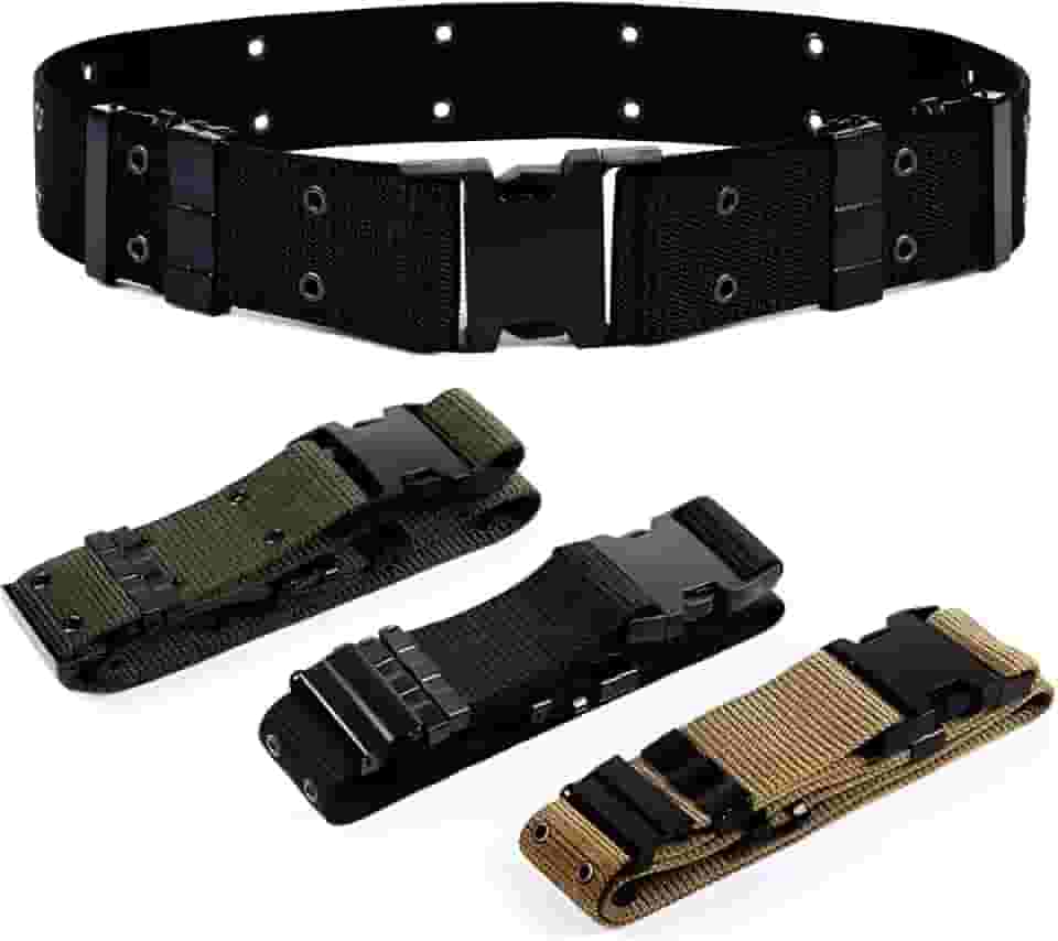 Cinto Tático Militar Airsoft C/ajuste Padrão Eb Guarnição Na