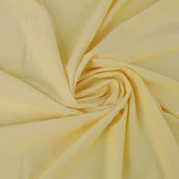 Tecido de nylon fosco elastano 4 vias stretch tricot Milliskin para costura roupa de banho esportiva - 152 cm de largura (amarelo bebê, 2 jardas)
