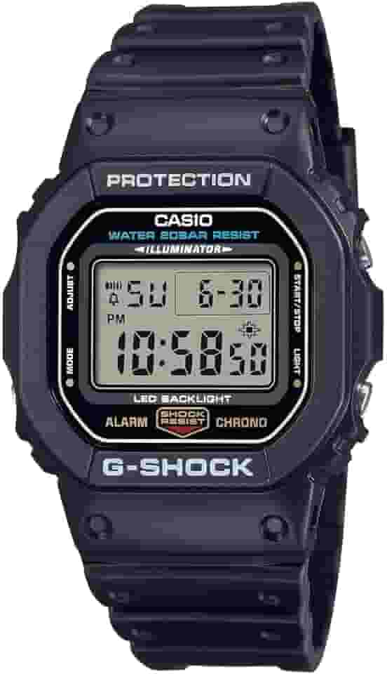 Relógio Casio G-Shock DW-5600UE-1DR - Iluminação LED