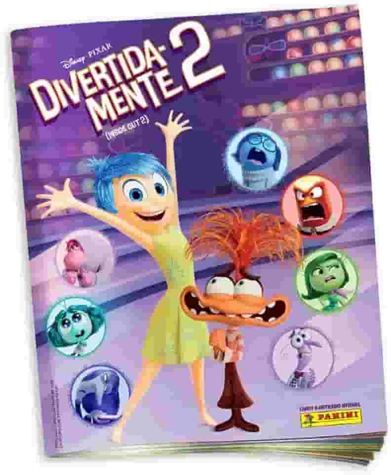 Álbum de Figurinhas Brochura Divertida Mente 2