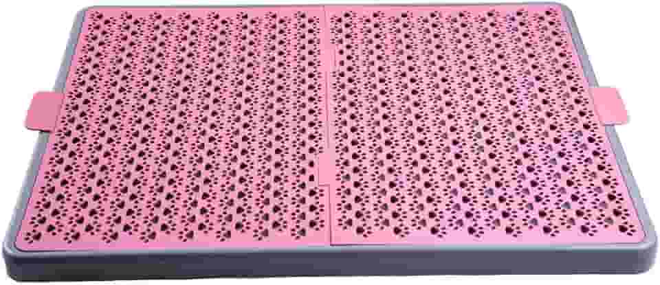 Sanitário Higiênico para Cães, Pipi Dog - 60x45cm - Varias Cores (Rosa) (Rosa)