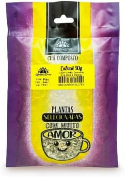Chá Cafuné - Capim Limão, Maracujá, Melissa e Camomila 50g Kampo de Ervas