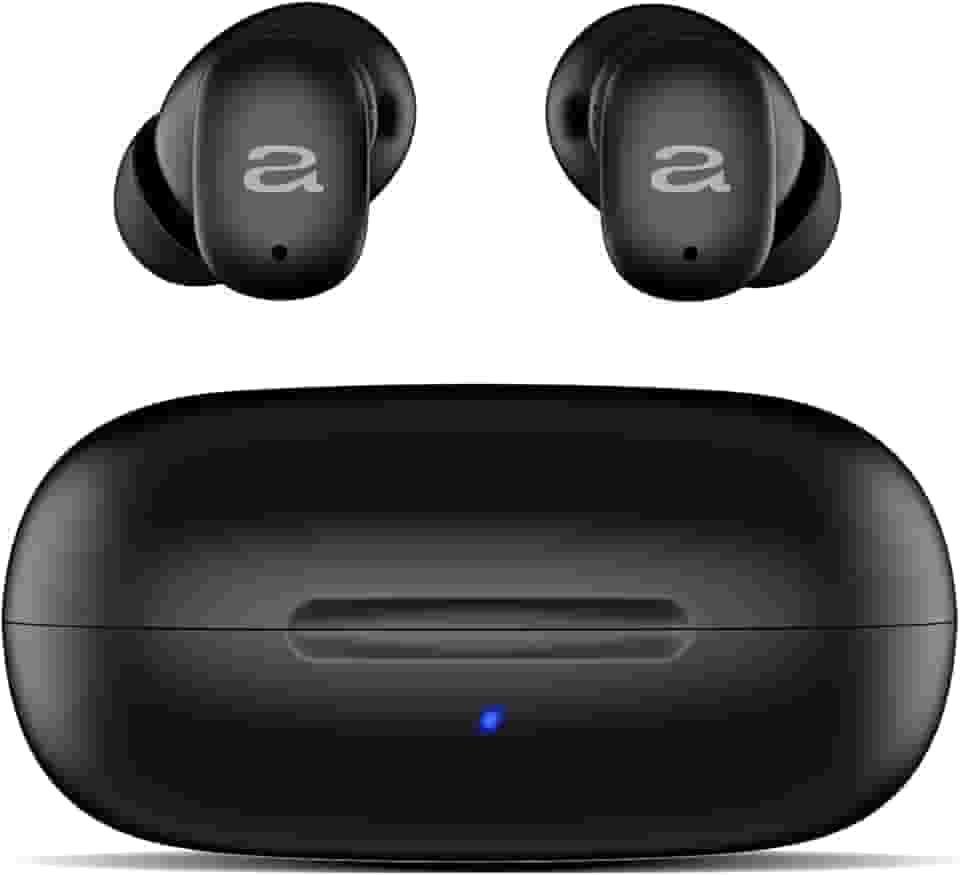 AIWA, Fone de ouvido EB-03-B, Bluetooth, c/cancelamento de ruído, 25 horas de bateria, IPX5, sem fio