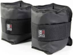 Par Caneleira de Peso 2 Kg Tornozeleira de Peso, Glúteos, Treino em Casa, Treino para Pernas, Academia, Fitness, CrossFit, Musculação, Funcional