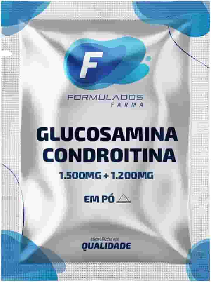 GLUCOSAMINA + CONDROITINA (1500MG + 1200MG) 30 SACHÊS – SABOR LARANJA ZERO AÇÚCAR