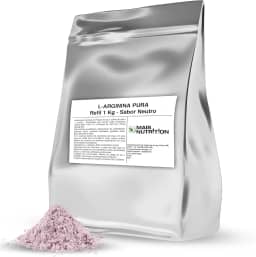 Mais Nutrition Arginina Em Pó 1kg Refil - Pré-Treino - Suplemento Alimentar Em Pó - Vegano - Sabor Neutro - Energia Para o Seu Exercício