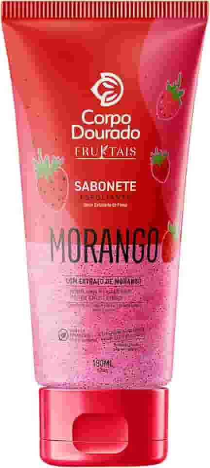 Corpo Dourado Sabonete Esfoliante Morango 180ml