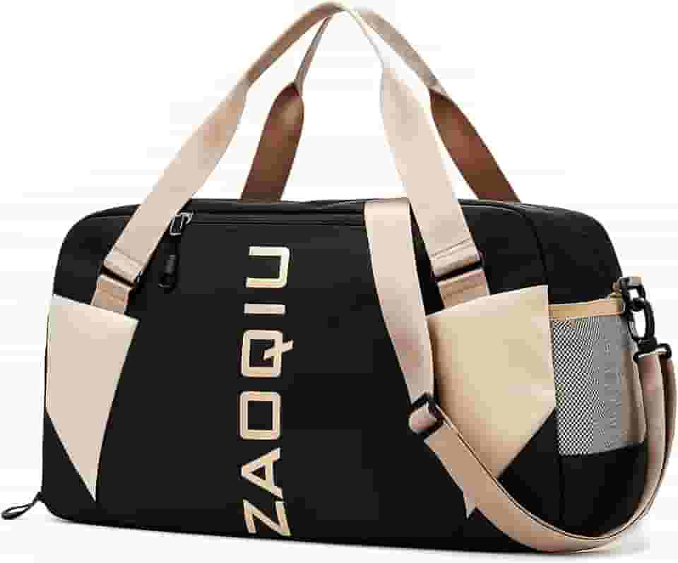 Bolsa Mala De Mão 10kg Viagem Academia Bordo Grande Avião Alça ajustável Área Seca Área Molhada Compartimento Tênis