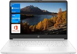 HP Laptop Portátil, Para Estudantes E Empresas, Tela Hd De 14", Intel Quad-Core N4120, 8 Gb De Ram Ddr4, 64 Gb Emmc, 1 Ano De Office 365, Webcam, Leitor De Cartão Sd, Hdmi, Wi-Fi, Windows 11 Home,