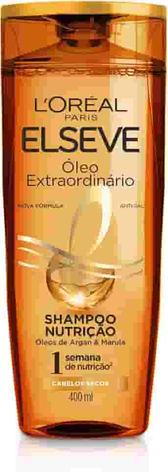 Shampoo L'Oréal Paris Elseve Óleo Extraodinário, 400ml