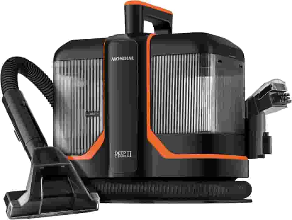 Extratora e Higienizadora Portátil Deep Cleaner II, Mondial, Preto/Laranja, 1800W, 220V - EXP-02-O