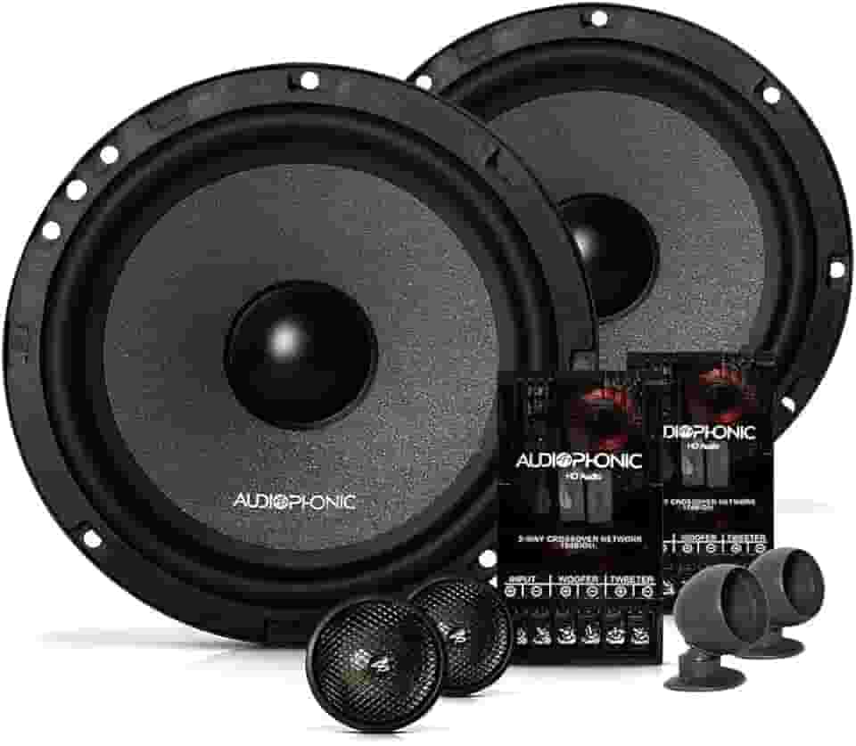 Alto Falante 6 Polegadas Kit 2 Vias Audiophonic Club Kc 6.3 - 160W Rms