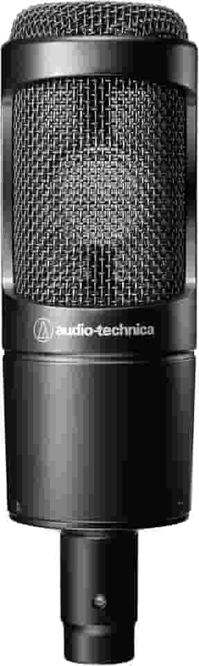 audio technica, Microfone condensador cardióide - AT2035, preto