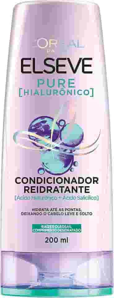 Elseve Haircare Condicionador L'Oréal Paris Elseve Pure Hialurônico 200Ml