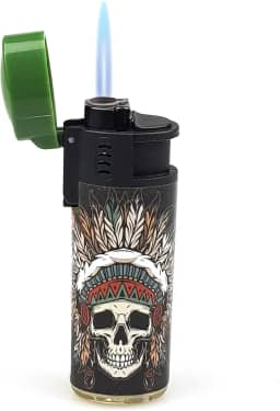 Isqueiro Maçarico Prof Classic - Indian (Sortido)