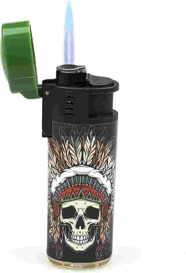 Isqueiro Maçarico Prof Classic - Indian (Sortido)