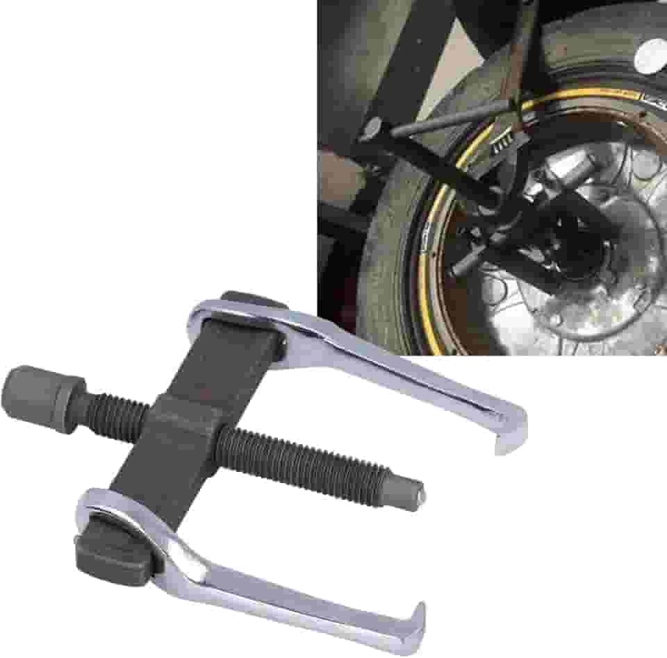 Pulador Mandíbula 4 Polegadas 2, Ferramenta Remoção Extrator Reversível Aço CRV Com Mecanismo Botão, Puxador Engrenagem 2 Maxilar para Polias Rolamentos Internos e Externos