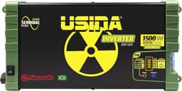 USINA Inversor 1500W Onda Senoidal Pura, Off-Grid, Entrada 12VDC, Saída 220VAC, Pico 3000W