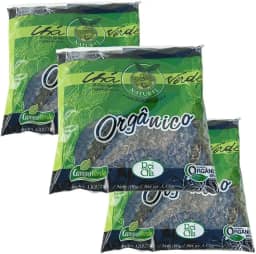Chá Verde Orgânico das Folhas Campo Verde 3 pacote 100g cada