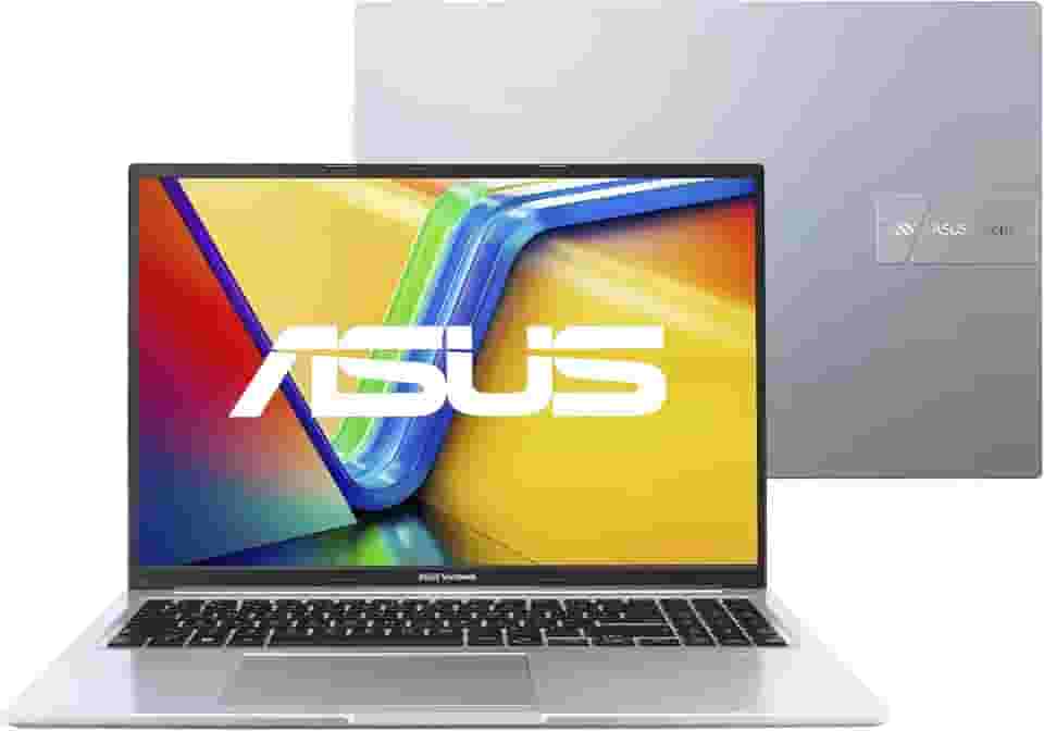 Notebook ASUS Vivobook 16, Intel Core i7 1355U, 8 GB, 512 GB SSD Win 11 Home, Cool Silver, 16' Nível IPS - X1605VA-MB741W