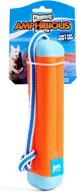 Chuckit! Brinquedo anfíbio para cães para buscar e flutuar, pequeno (cores sortidas)