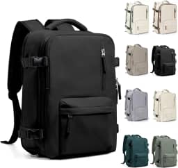 Mochila Executiva de Viagem Grande 40L Impermeável com Porta USB, Mochila Compartimento para Notebook, Mochila Feminina/Masculina Reforçada para Trabalho e viagem – VANOVA