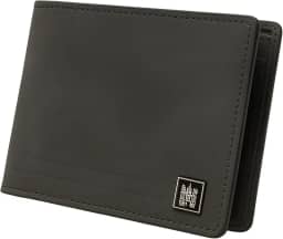 Carteira Masculina Moderna para Cartões CNH RG Couro Pu (Chumbo)